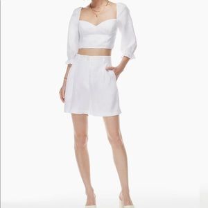 Aritzia Wilfred Chariot Linen Short NWT